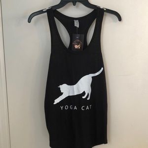 SOLD OUT!!! October Love “Yoga Cat” Tank Top